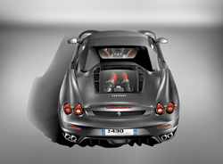 Rear of Ferrari